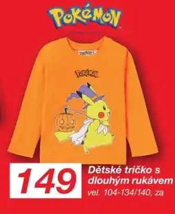 Kik Dětské tričko s dlouhým rukávem nabídka