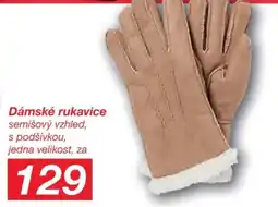 Kik Dámské rukavice semišový nabídka