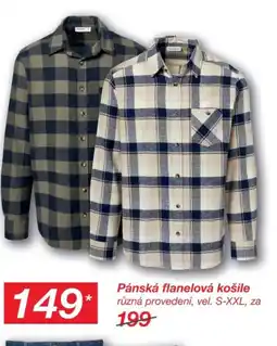 Kik Pánská flanelová košile nabídka