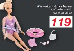 Kik Panenka měnící barvu nabídka