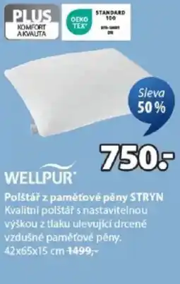 JYSK Polštář z paměťové pěny STRYN nabídka