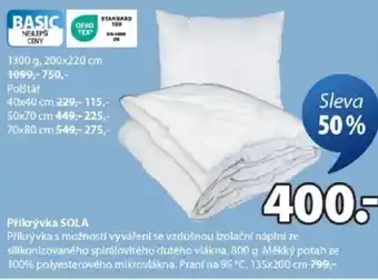 JYSK Přikrývka SOLA nabídka
