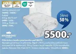 JYSK Přikrývka z husího prachového peří BEITO nabídka