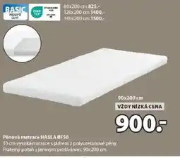 JYSK Pěnová matrace HASLA BF50 nabídka