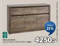 JYSK Příborník VEDDE nabídka