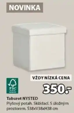 JYSK Taburet NYSTED nabídka