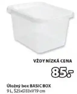JYSK Úložný box BASIC BOX nabídka