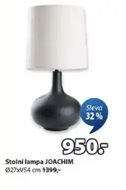 JYSK Stolní lampa JOACHIM nabídka