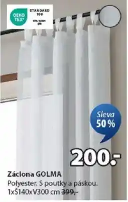 JYSK Záclona GOLMA nabídka