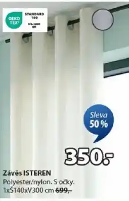 JYSK Závěs ISTEREN nabídka