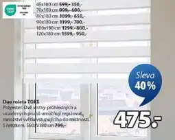JYSK Duo roleta TOKE nabídka
