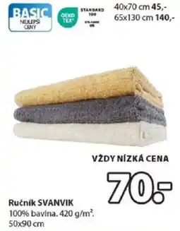 JYSK Ručník SVANVIK nabídka