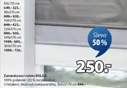 JYSK Zatemňovací roleta BOLGA nabídka