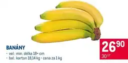 Makro Banány nabídka