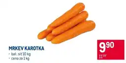Makro Mrkev karotka nabídka
