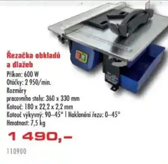 Uni Hobby Řezačka obkladů a dlažeb nabídka