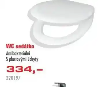 Uni Hobby WC sedátko Antibakteriálni S plastovými úchyty nabídka