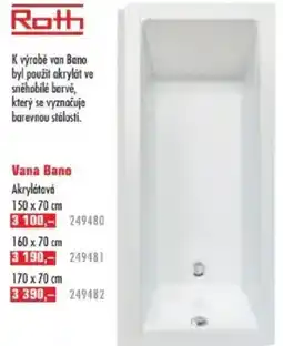 Uni Hobby Vana Bano Akrylátová nabídka