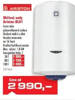 Uni Hobby Ohřívač vody Ariston BLU1 nabídka