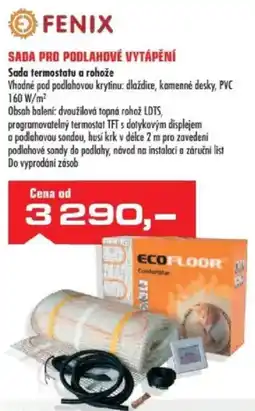 Uni Hobby Sada termostatu a rohože nabídka