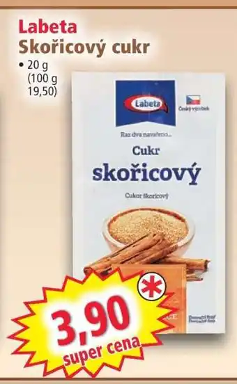 Norma Labeta Skořicový cukr nabídka