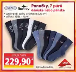 Norma Ponožky, 7 párů nabídka