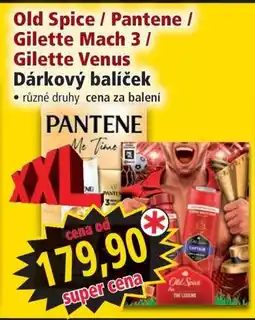Norma Old Spice / Pantene / Gilette Mach 3 / Gilette Venus nabídka