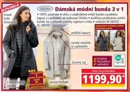Norma Dámská módní bunda 3 v 1 nabídka