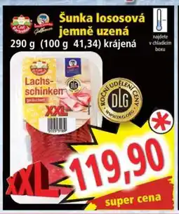 Norma Šunka lososová jemně uzená nabídka