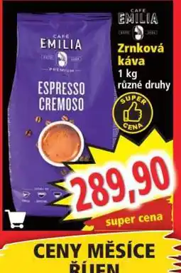 Norma CAFE EMILIA ESPRESSO CREMOSO nabídka