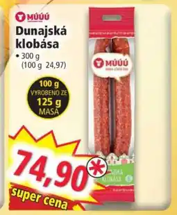 Norma Dunajská klobása nabídka
