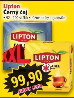 Norma LIPTON Černý čaj nabídka