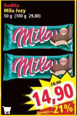 Norma Sedita Mila řezy nabídka