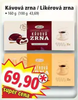 Norma Kávová zrna / Likérová zrna nabídka