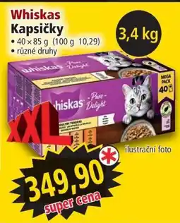 Norma Whiskas Kapsičky nabídka