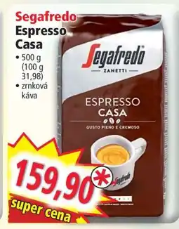 Norma Segafredo Espresso Casa nabídka
