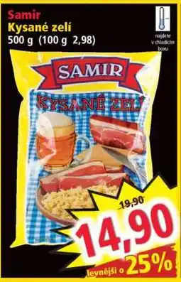 Norma Samir Kysané zelí nabídka