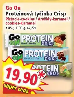 Norma Go On Proteinová tyčinka Crisp nabídka