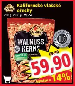 Norma Kalifornské vlašské ořechy nabídka