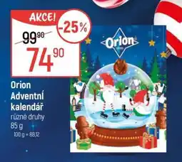 Globus ORION Adventní kalendář nabídka