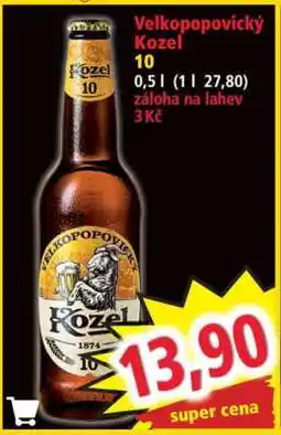 Norma Velkopopovický Kozel 10 nabídka