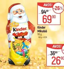Globus Kinder Mikuláš nabídka