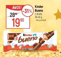 Globus KINDER BUENO nabídka