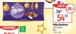 Globus Milka bonbons nabídka