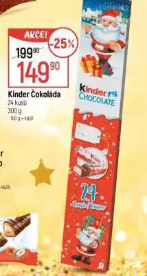 Globus Kinder čokoláda nabídka