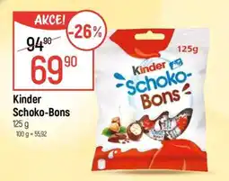 Globus Kinder Schoko-Bons nabídka