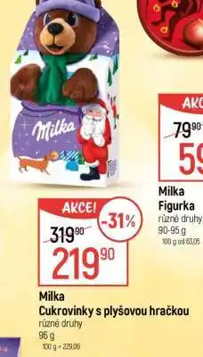 Globus Milka cukrovinky s plyšovou hračkou nabídka