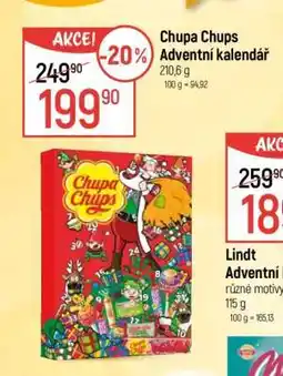 Globus Chupa Chups Adventní kalendář nabídka
