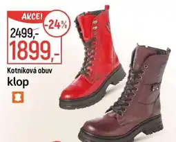 Globus Kotníková obuv klop nabídka