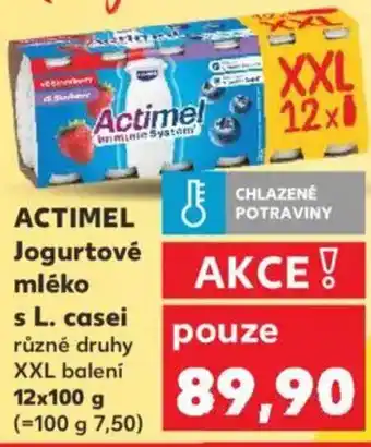 Kaufland ACTIMEL Jogurtové mléko s L. casei nabídka